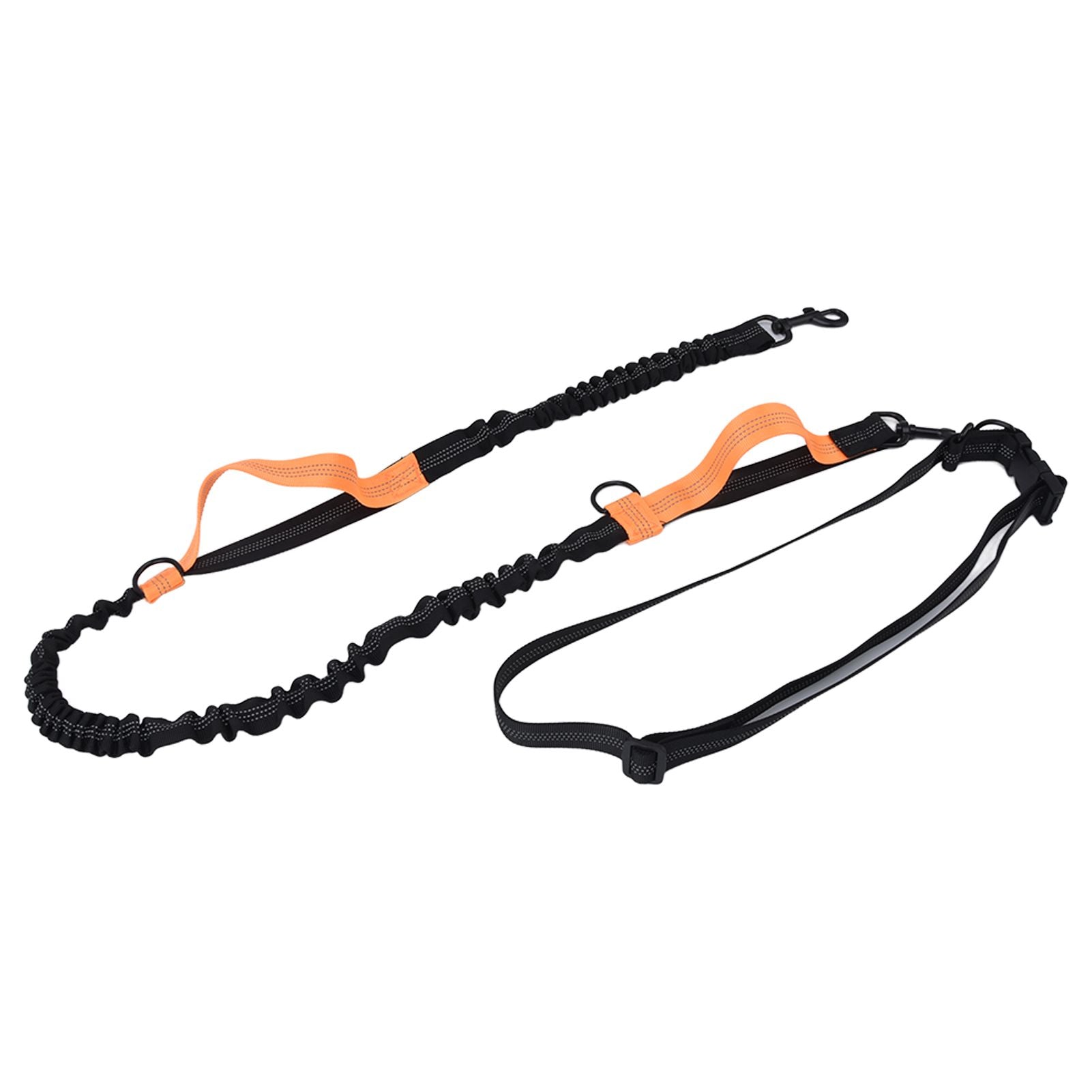 Pet Leash Reflective Retractable Portable Adjustable Dog Traction Rope for Pets Dogs Orange - view 8