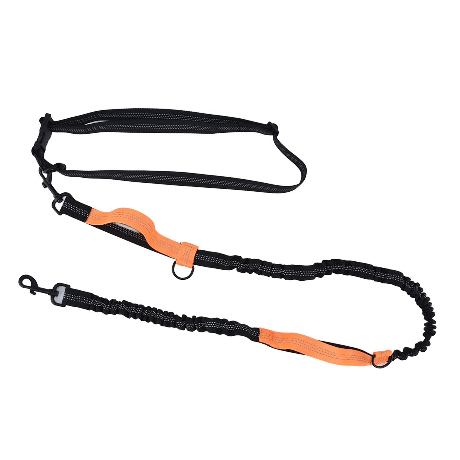 Pet Leash Reflective Retractable Portable Adjustable Dog Traction Rope for Pets Dogs Orange - view 9