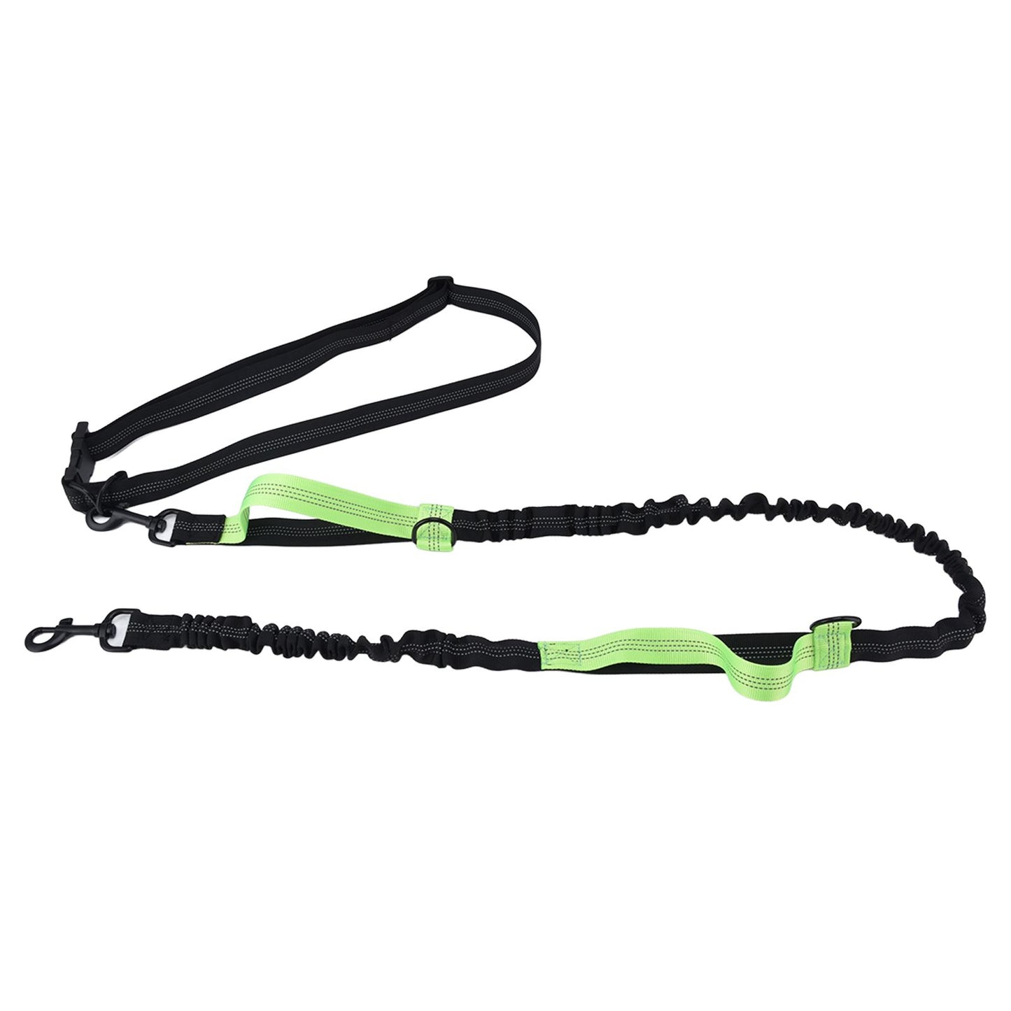 Pet Leash Reflective Retractable Portable Adjustable Dog Traction Rope for Pets Dogs Green - view 3