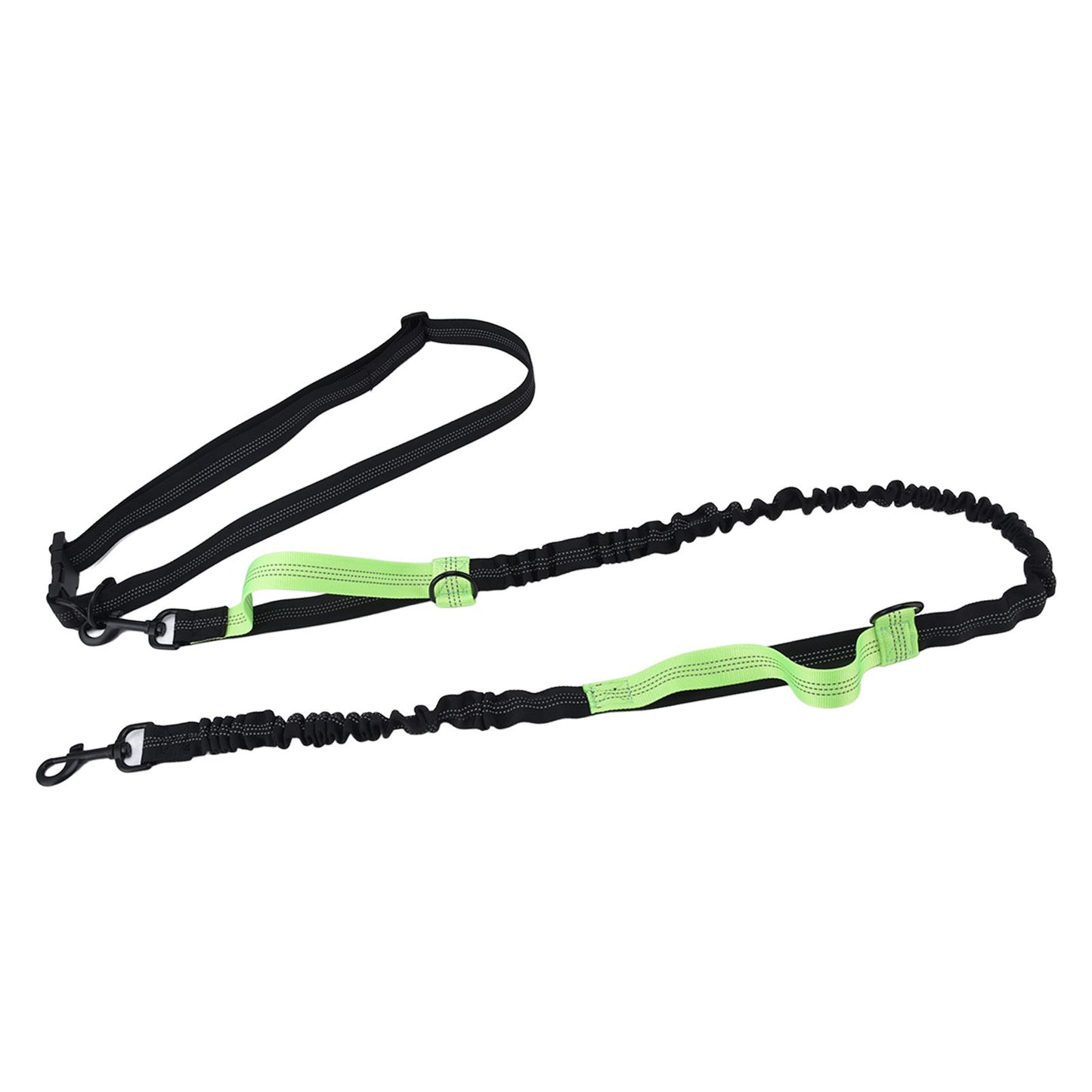 Pet Leash Reflective Retractable Portable Adjustable Dog Traction Rope for Pets Dogs Green - view 4