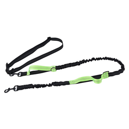 Pet Leash Reflective Retractable Portable Adjustable Dog Traction Rope for Pets Dogs Green - view 4