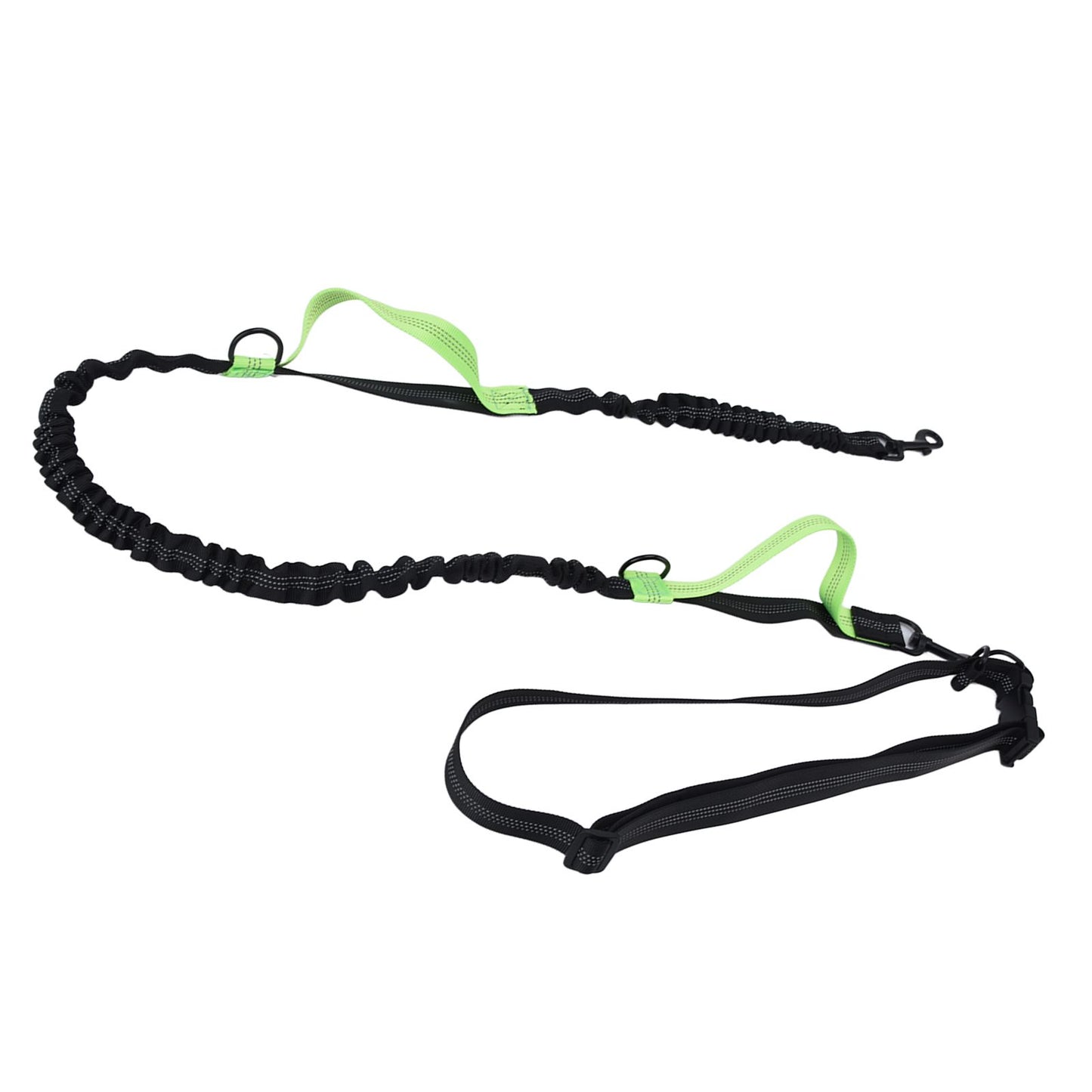 Pet Leash Reflective Retractable Portable Adjustable Dog Traction Rope for Pets Dogs Green - view 6