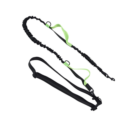 Pet Leash Reflective Retractable Portable Adjustable Dog Traction Rope for Pets Dogs Green - view 10