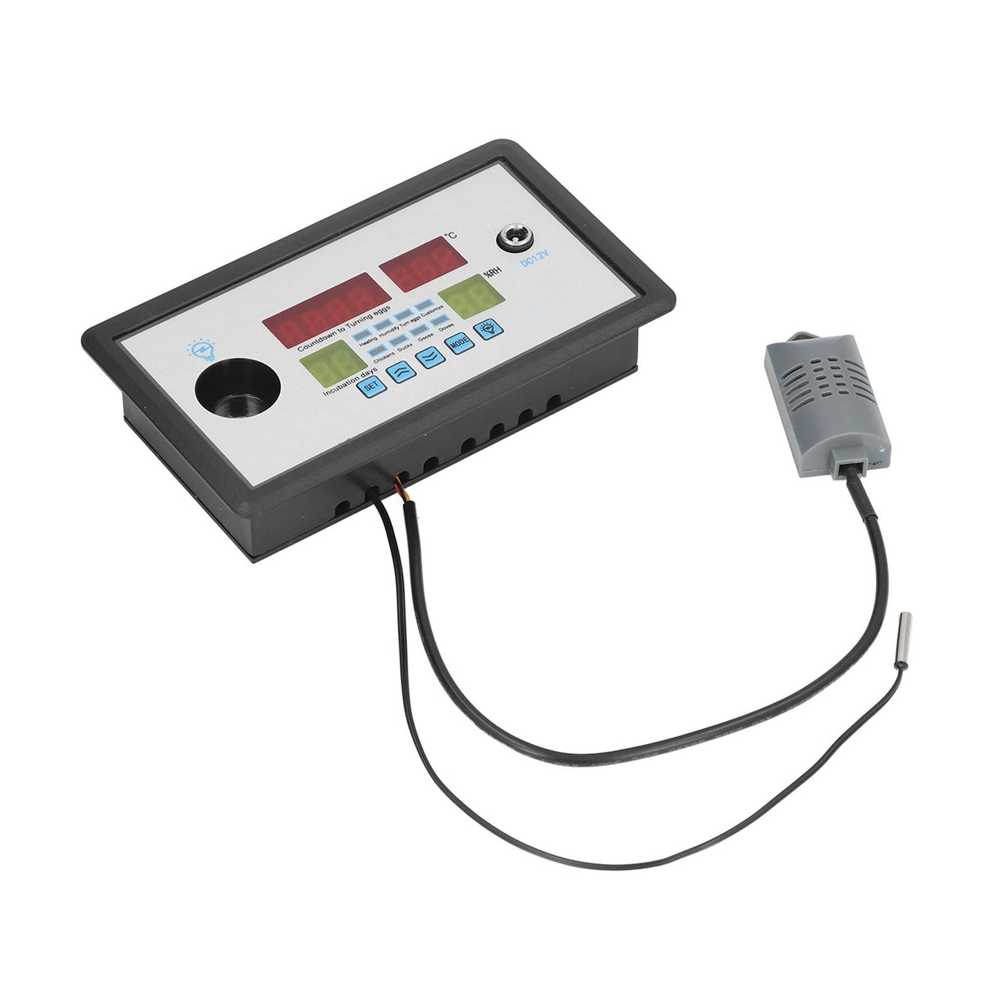 Intelligent Incubator Thermostat Automatic Egg Incubator Controller Thermostat for Eggs Duck Eggs Goose Eggs 12V - view 3