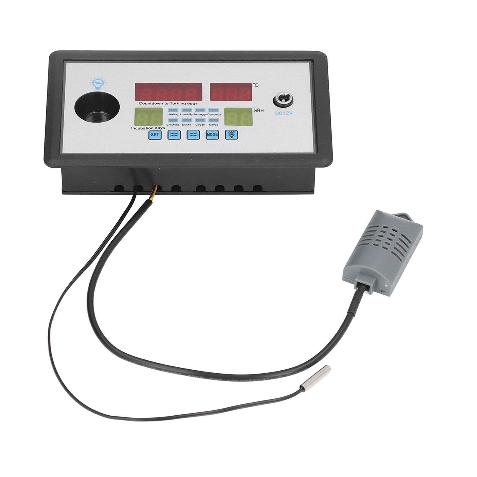 Intelligent Incubator Thermostat Automatic Egg Incubator Controller Thermostat for Eggs Duck Eggs Goose Eggs 12V - view 6