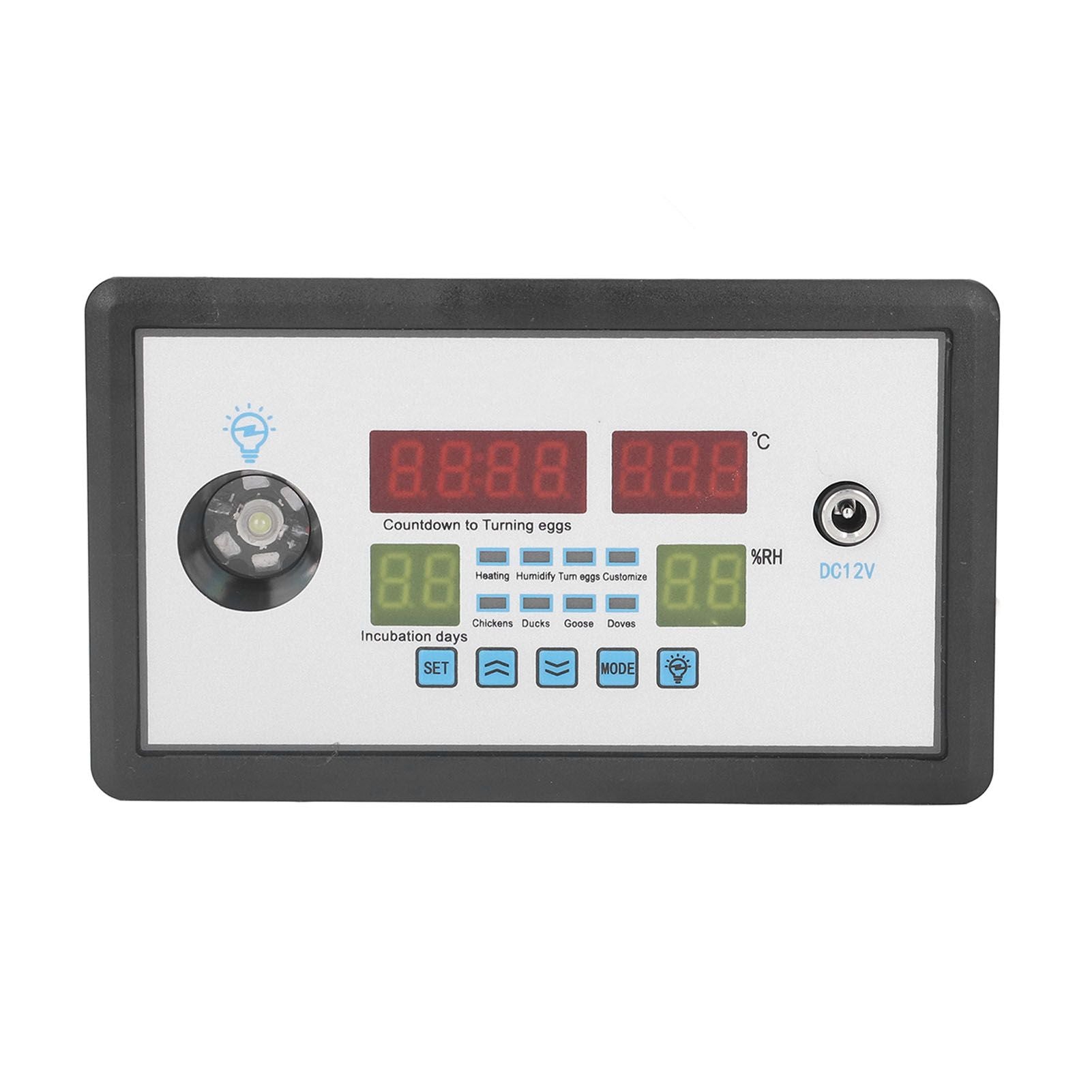 Intelligent Incubator Thermostat Automatic Egg Incubator Controller Thermostat for Eggs Duck Eggs Goose Eggs 12V - view 10