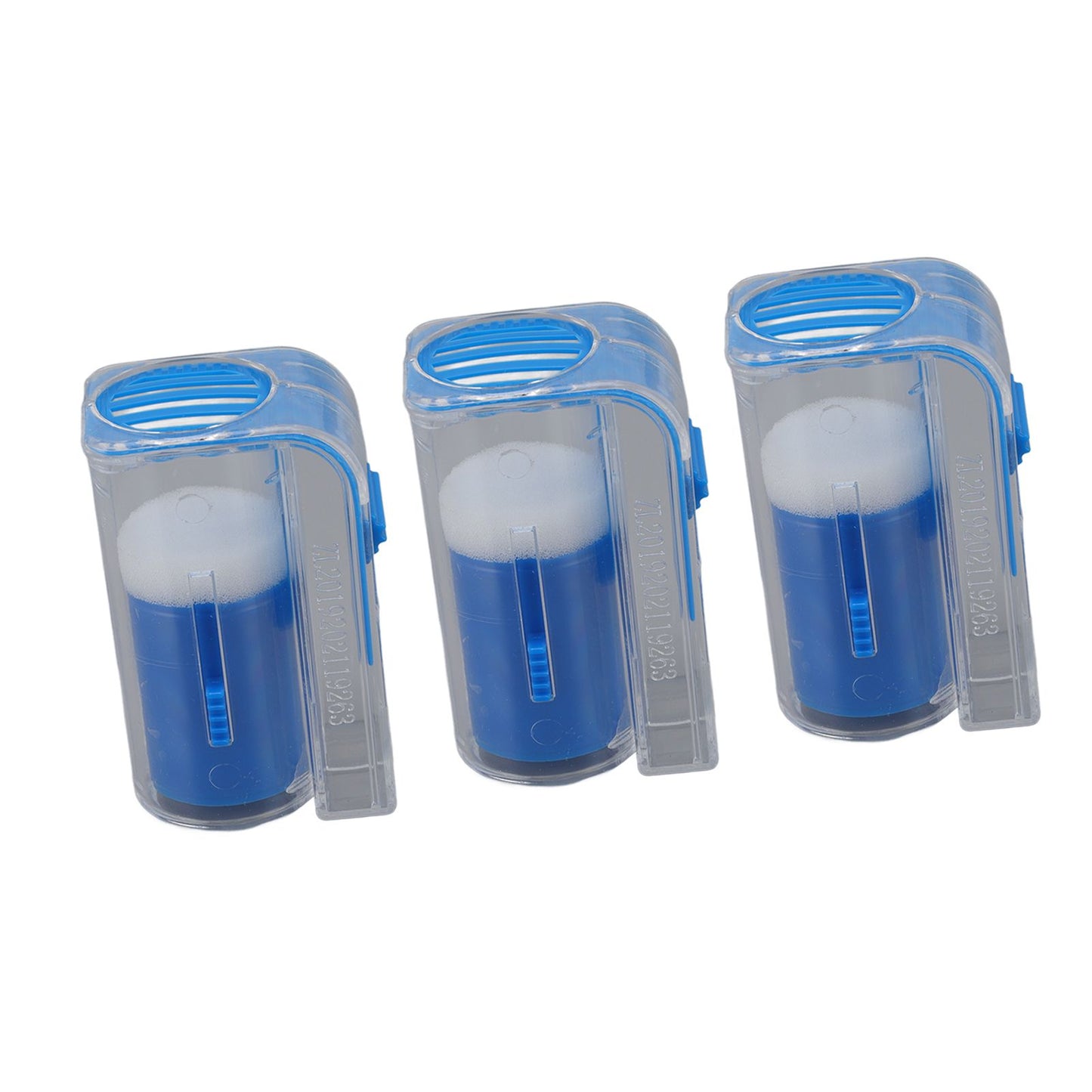 3Pcs Queen Bee Marking Cage Catcher Plastic One Handed Bee Queen Marker Bottle Beekeeping Tools for Beekeepers Blue - view 2