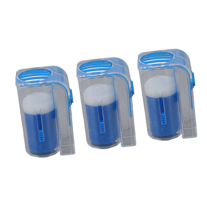 3Pcs Queen Bee Marking Cage Catcher Plastic One Handed Bee Queen Marker Bottle Beekeeping Tools for Beekeepers Blue - view 2