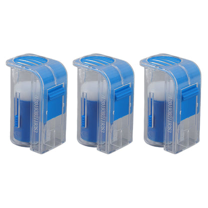3Pcs Queen Bee Marking Cage Catcher Plastic One Handed Bee Queen Marker Bottle Beekeeping Tools for Beekeepers Blue - view 5