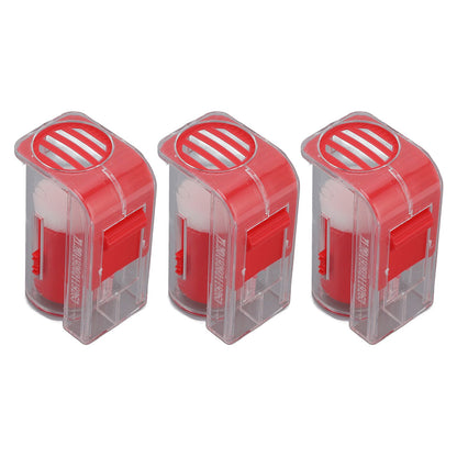 3Pcs Queen Bee Marking Cage Catcher Plastic One Handed Bee Queen Marker Bottle Beekeeping Tools for Beekeepers Red - view 7