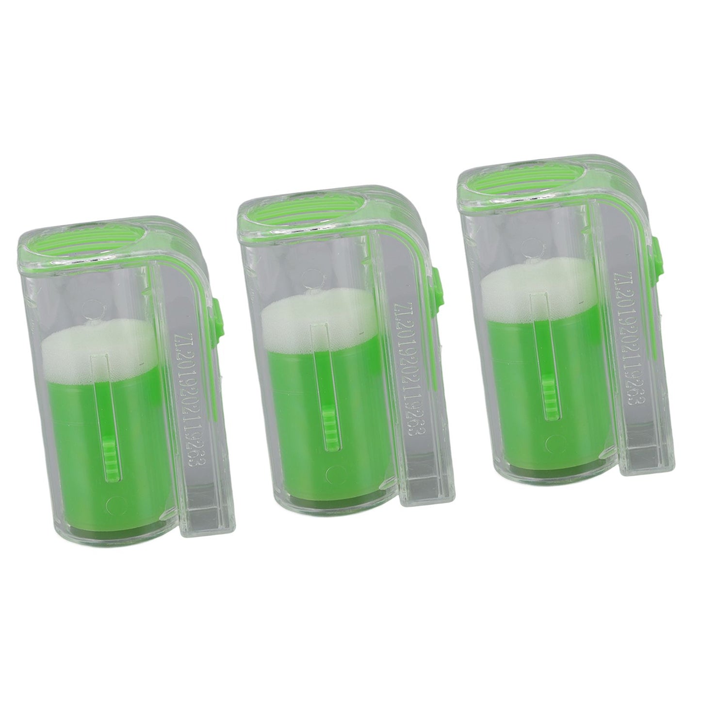 3Pcs Queen Bee Marking Cage Catcher Plastic One Handed Bee Queen Marker Bottle Beekeeping Tools for Beekeepers Green - view 2