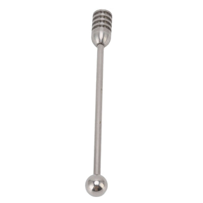 Honey Stick 15.5cm 304 Stainless Steel Fluted Design Easy Cleaning Honey Mixing Stick Coffee Stirrer Stirring Sticks - view 6