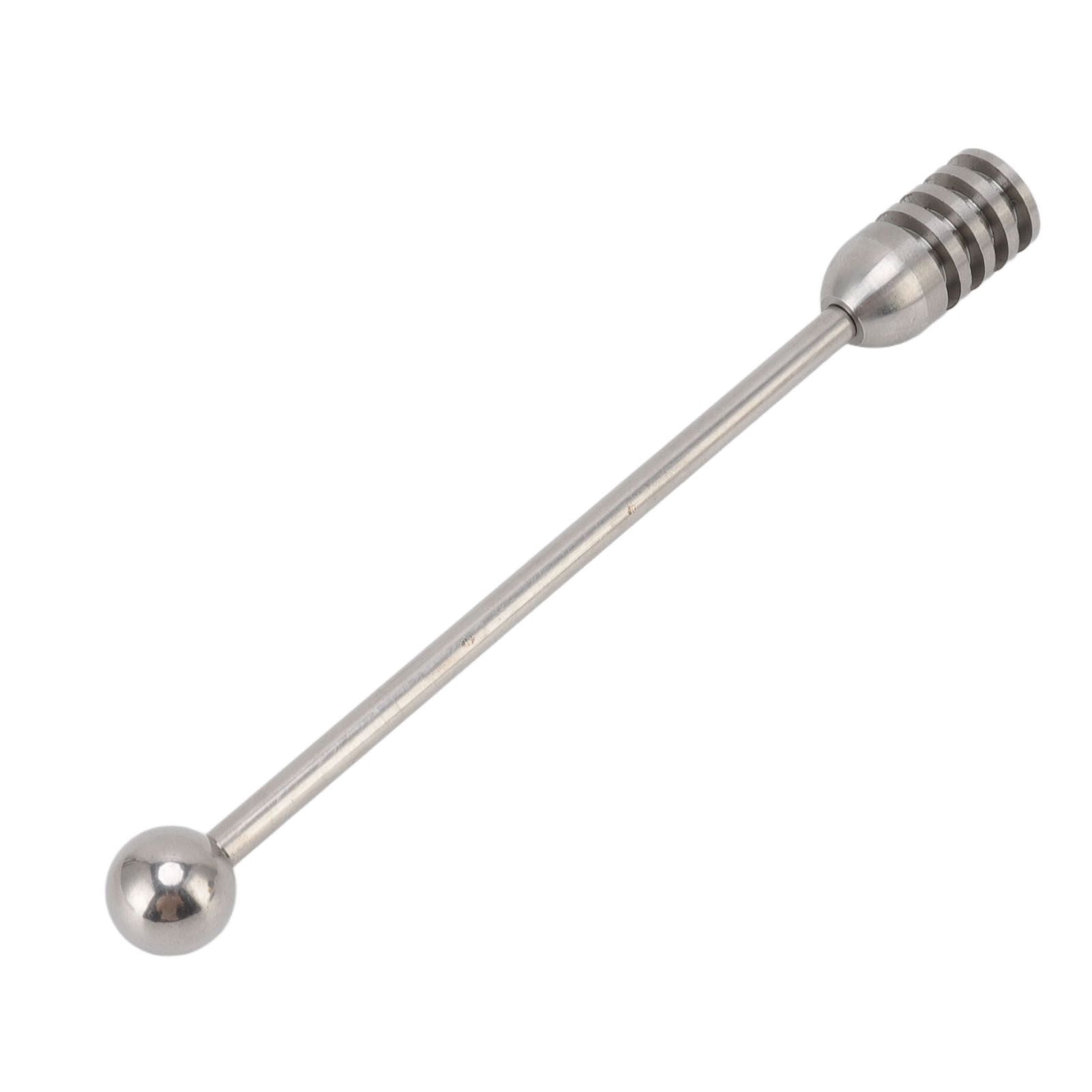 Honey Stick 15.5cm 304 Stainless Steel Fluted Design Easy Cleaning Honey Mixing Stick Coffee Stirrer Stirring Sticks - view 10