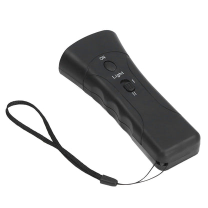 Ultrasonic Dog Chaser LED Ultrasonic Ergonomic Handle Dog Training Portable Dog Trainer for Dog Home Outdoor - view 7