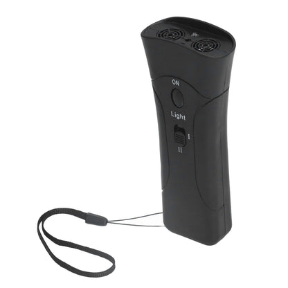 Ultrasonic Dog Chaser LED Ultrasonic Ergonomic Handle Dog Training Portable Dog Trainer for Dog Home Outdoor - view 9