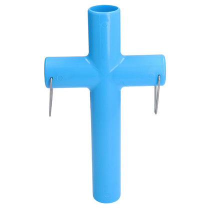Cow Sheep Mouth Opener Gastric Lavage Veterinary Mouth Opening Tool Animals Livestock Breeding Equipment for Farm Blue L - view 2