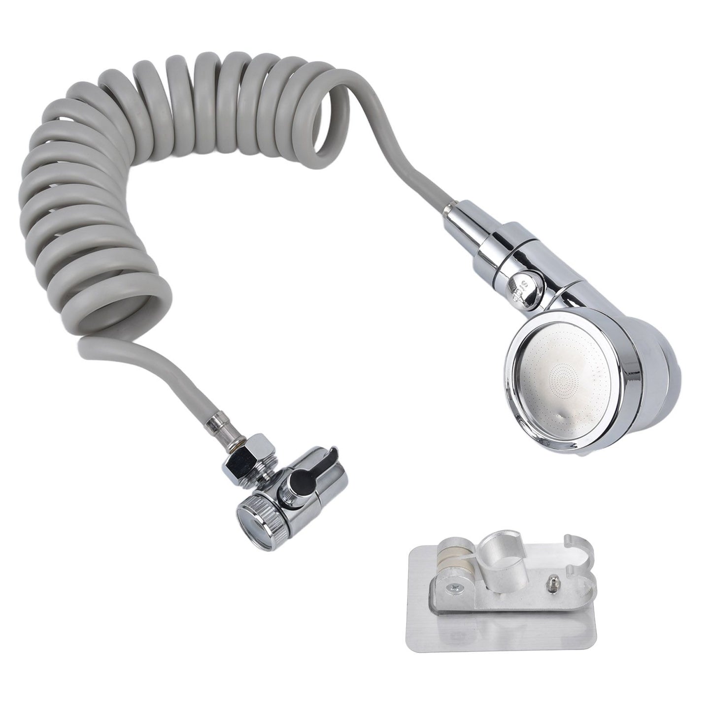 Sink Shower Sprayer Stretchy Hose Adjustable Mode Faucet Sprayer Attachment for Shampooing Pet Bathing - view 5