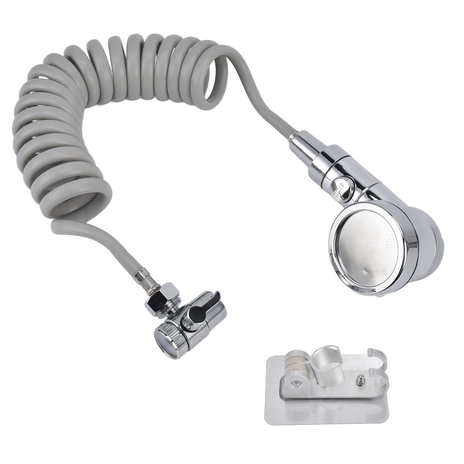 Sink Shower Sprayer Stretchy Hose Adjustable Mode Faucet Sprayer Attachment for Shampooing Pet Bathing - view 5