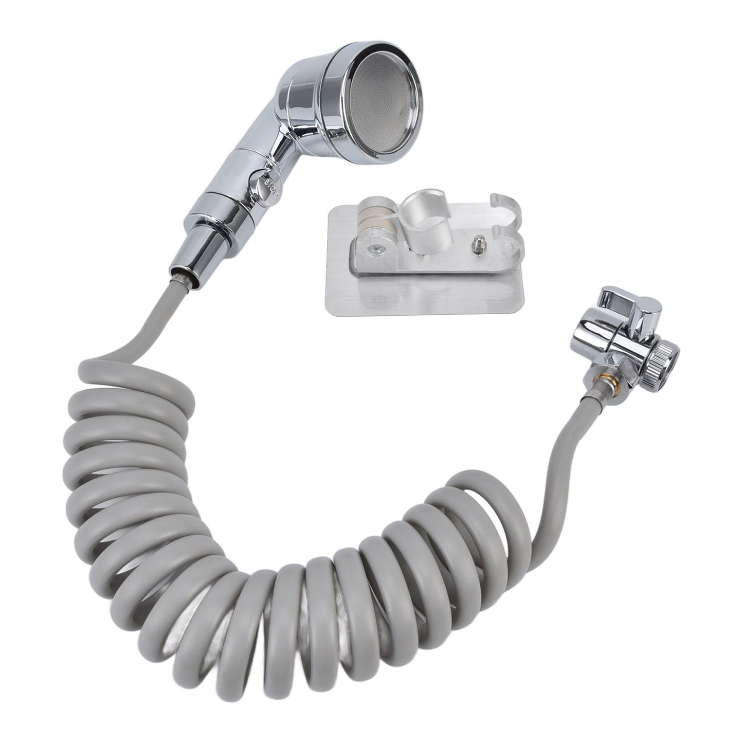 Sink Shower Sprayer Stretchy Hose Adjustable Mode Faucet Sprayer Attachment for Shampooing Pet Bathing - view 7