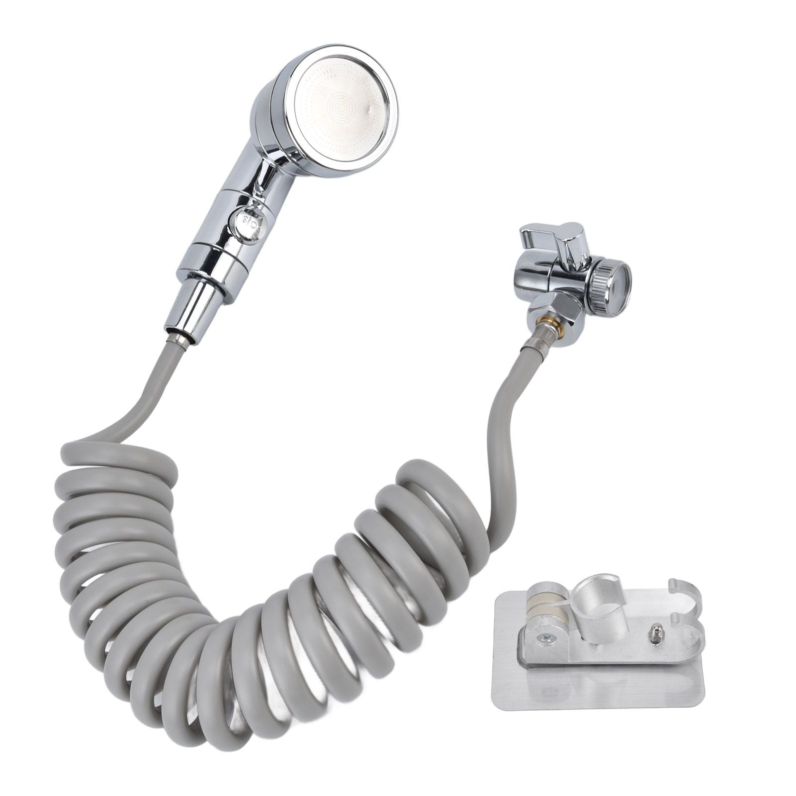 Sink Shower Sprayer Stretchy Hose Adjustable Mode Faucet Sprayer Attachment for Shampooing Pet Bathing - view 10