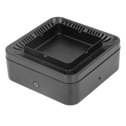 Smokeless Ashtray Gray Home Office Desktop USB Charging Large Air Volume Negative Ion Ashtray Purifier - view 3