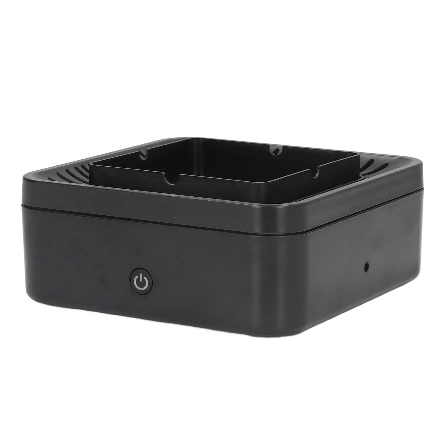 Smokeless Ashtray Gray Home Office Desktop USB Charging Large Air Volume Negative Ion Ashtray Purifier - view 4
