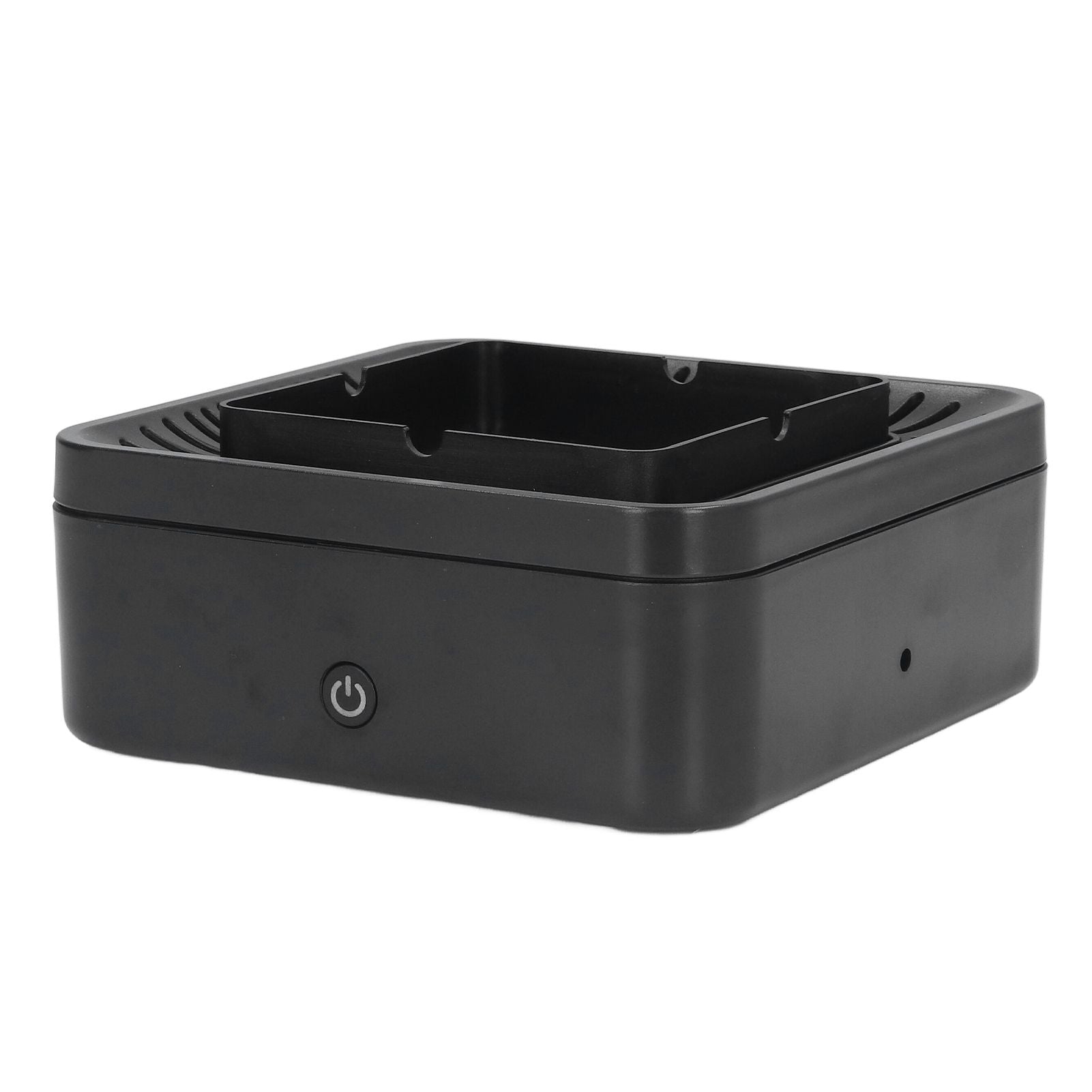 Smokeless Ashtray Gray Home Office Desktop USB Charging Large Air Volume Negative Ion Ashtray Purifier - view 4