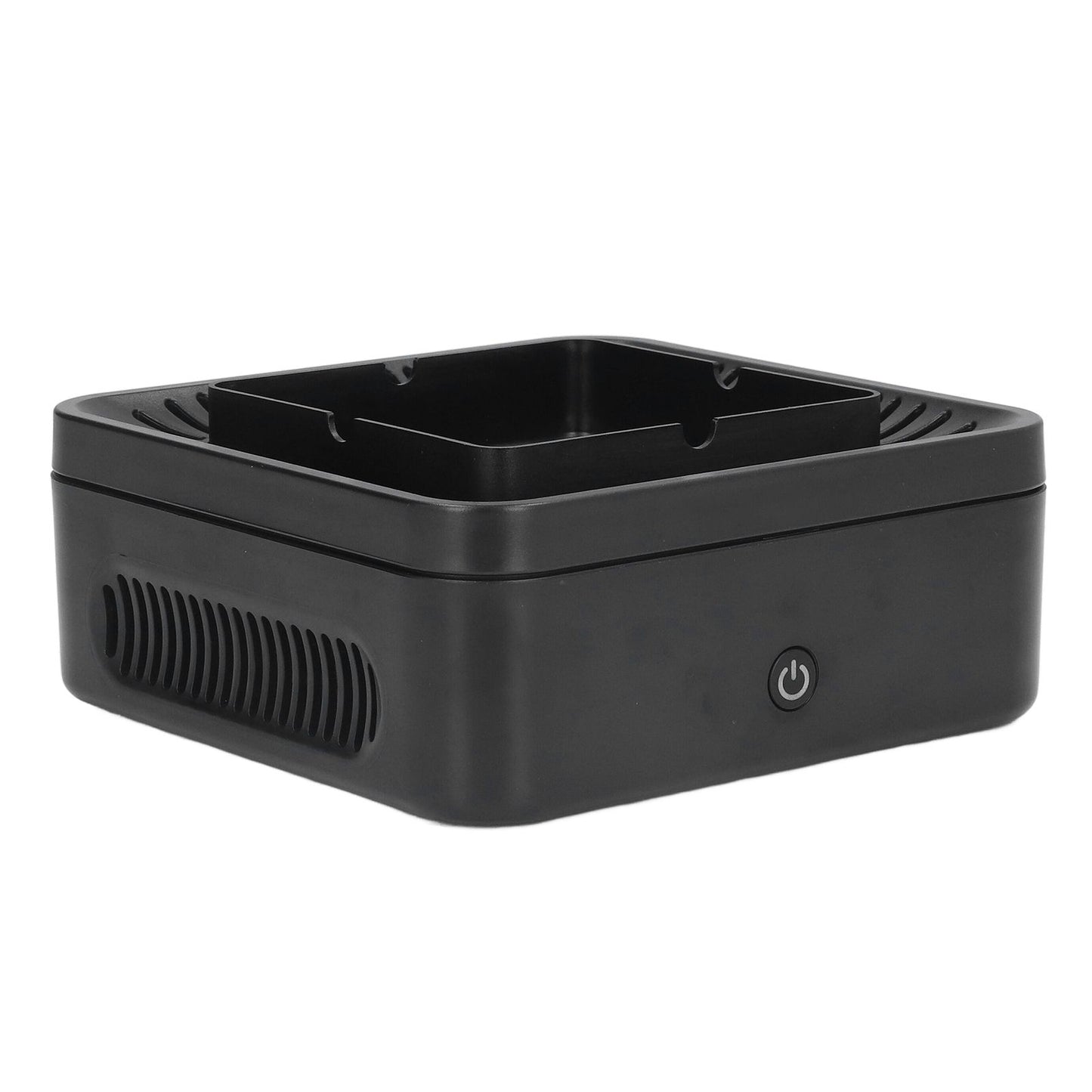 Smokeless Ashtray Gray Home Office Desktop USB Charging Large Air Volume Negative Ion Ashtray Purifier - view 5