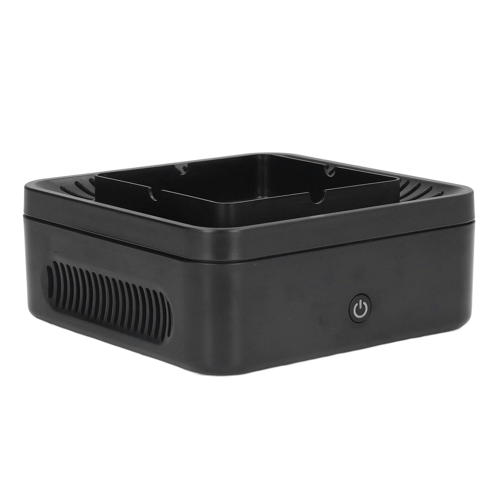 Smokeless Ashtray Gray Home Office Desktop USB Charging Large Air Volume Negative Ion Ashtray Purifier - view 5