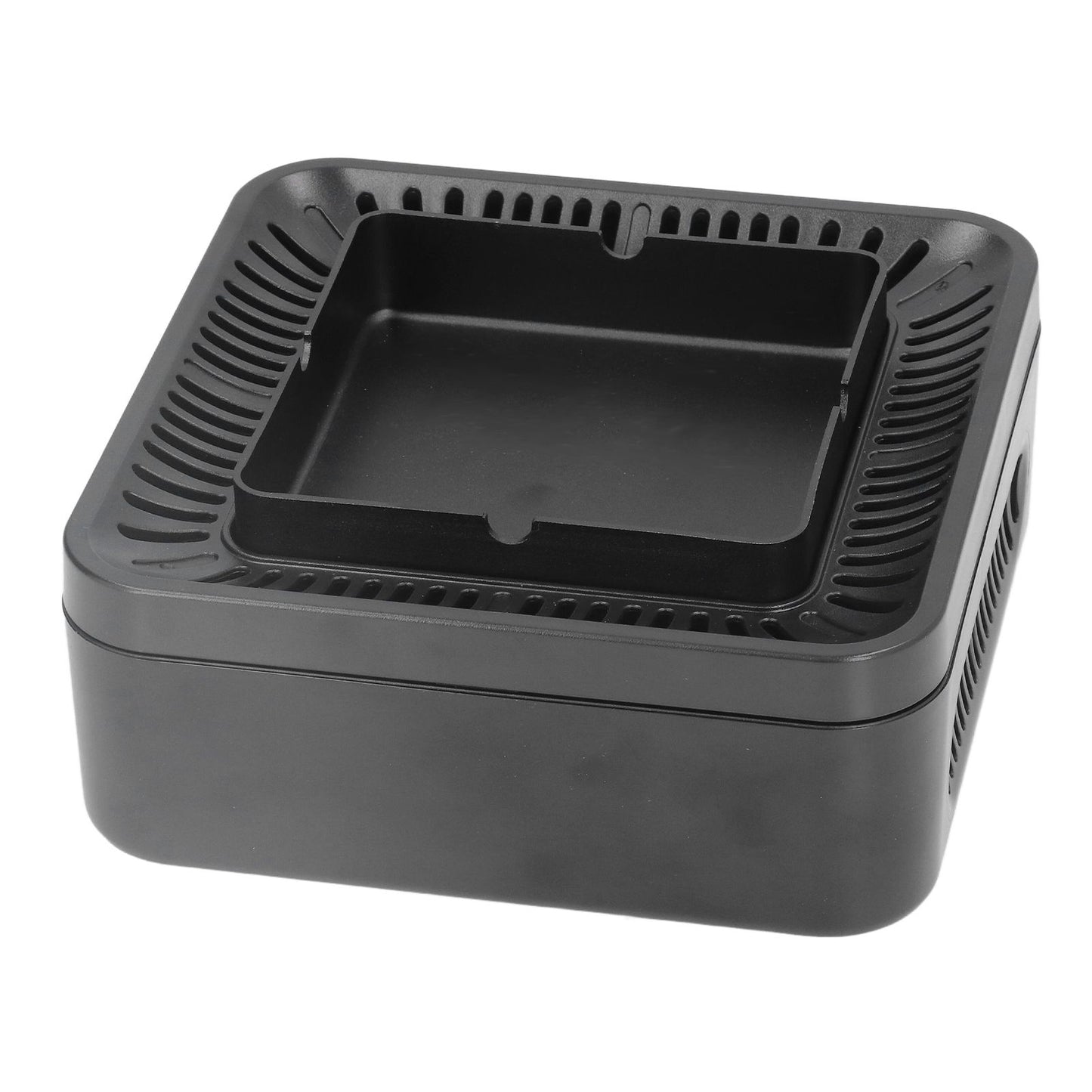 Smokeless Ashtray Gray Home Office Desktop USB Charging Large Air Volume Negative Ion Ashtray Purifier - view 8
