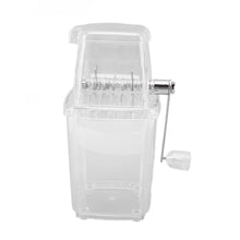 Hand Cranked Ice Crusher Clear Rustproof Multifunctional Manual Ice Crusher for Home Kitchen Transparent - view 2
