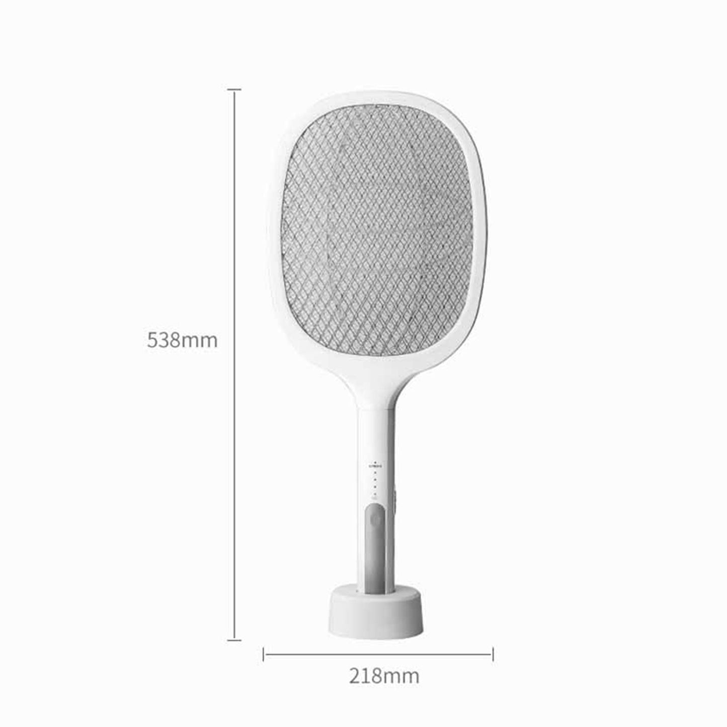 Electric Mosquito Swatter 5V 1A Rechargeable Efficient 2 in 1 Electric Mosquito Bat with LED Light for Home White - view 5