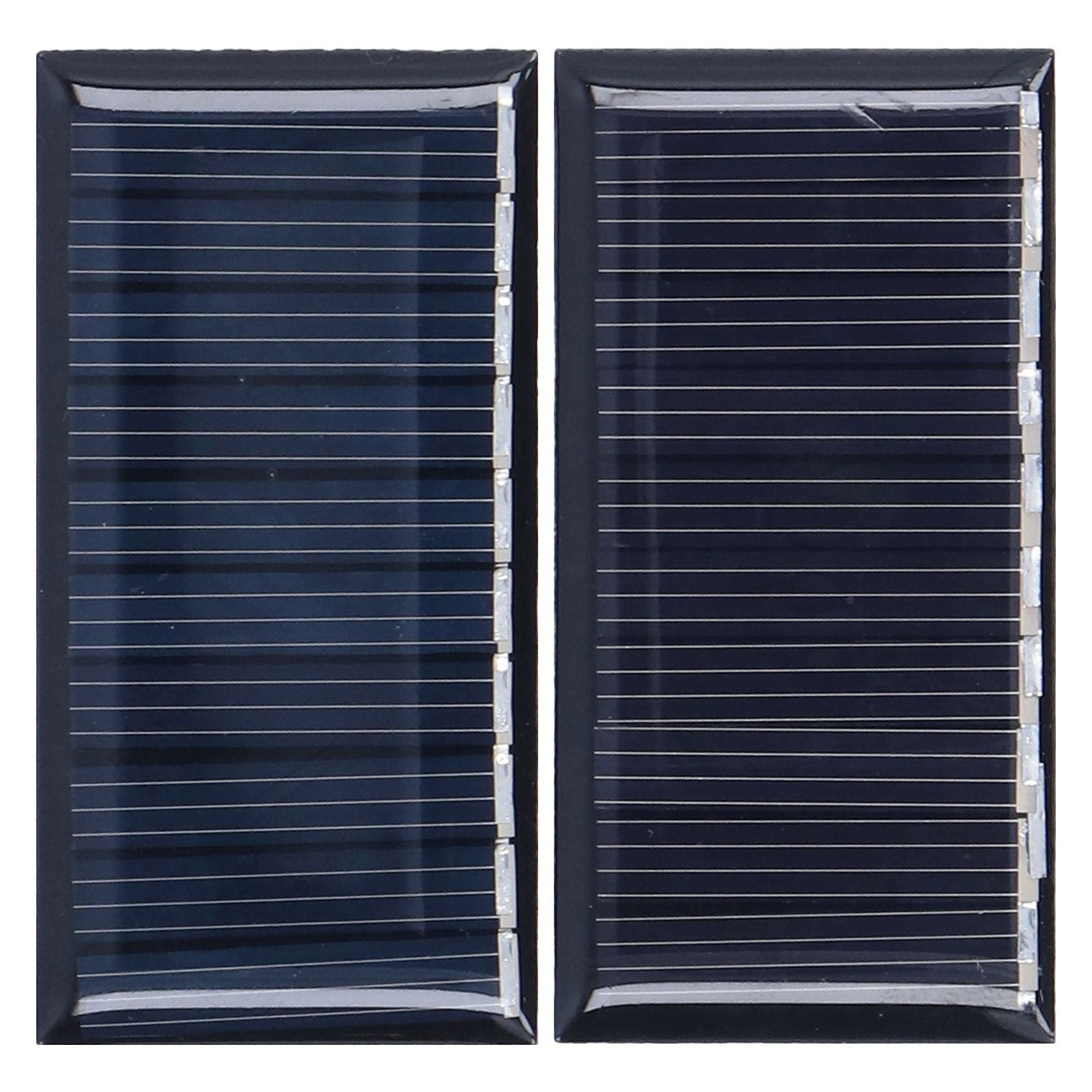 2Pcs Mini Solar Panels 0.25W 5V Portable Mini Polycrystalline Silicon Weatherproof Durable Widely Used Mini Solar Cell - view 2