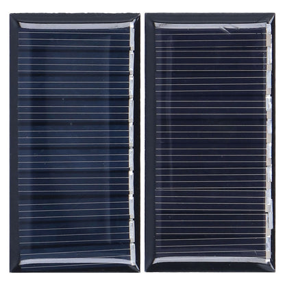 2Pcs Mini Solar Panels 0.25W 5V Portable Mini Polycrystalline Silicon Weatherproof Durable Widely Used Mini Solar Cell - view 2