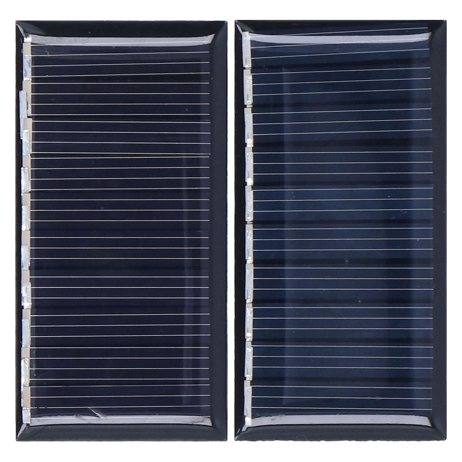 2Pcs Mini Solar Panels 0.25W 5V Portable Mini Polycrystalline Silicon Weatherproof Durable Widely Used Mini Solar Cell - view 3