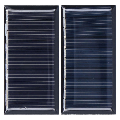2Pcs Mini Solar Panels 0.25W 5V Portable Mini Polycrystalline Silicon Weatherproof Durable Widely Used Mini Solar Cell - view 3