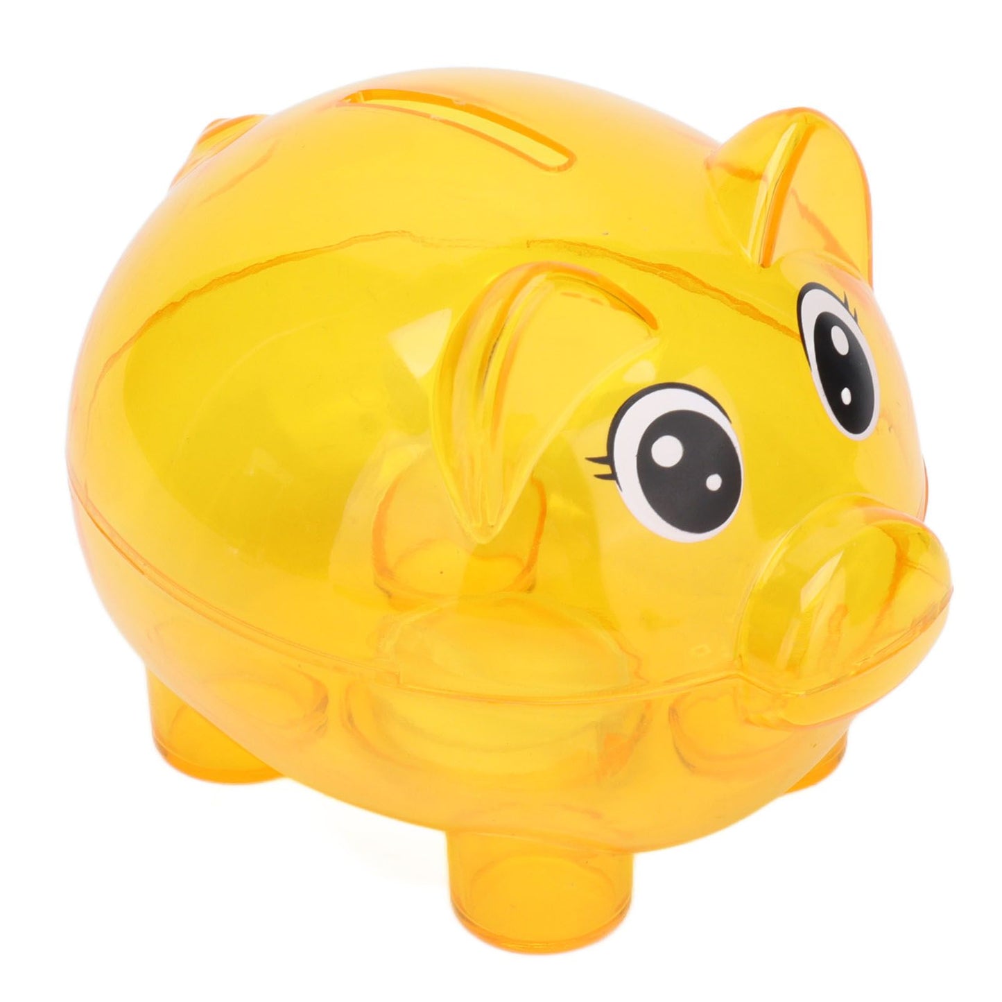 Transparent Plastic Money Saving Box Break Resistance Pig Shaped Piggy Bank for ChildrenL - view 7