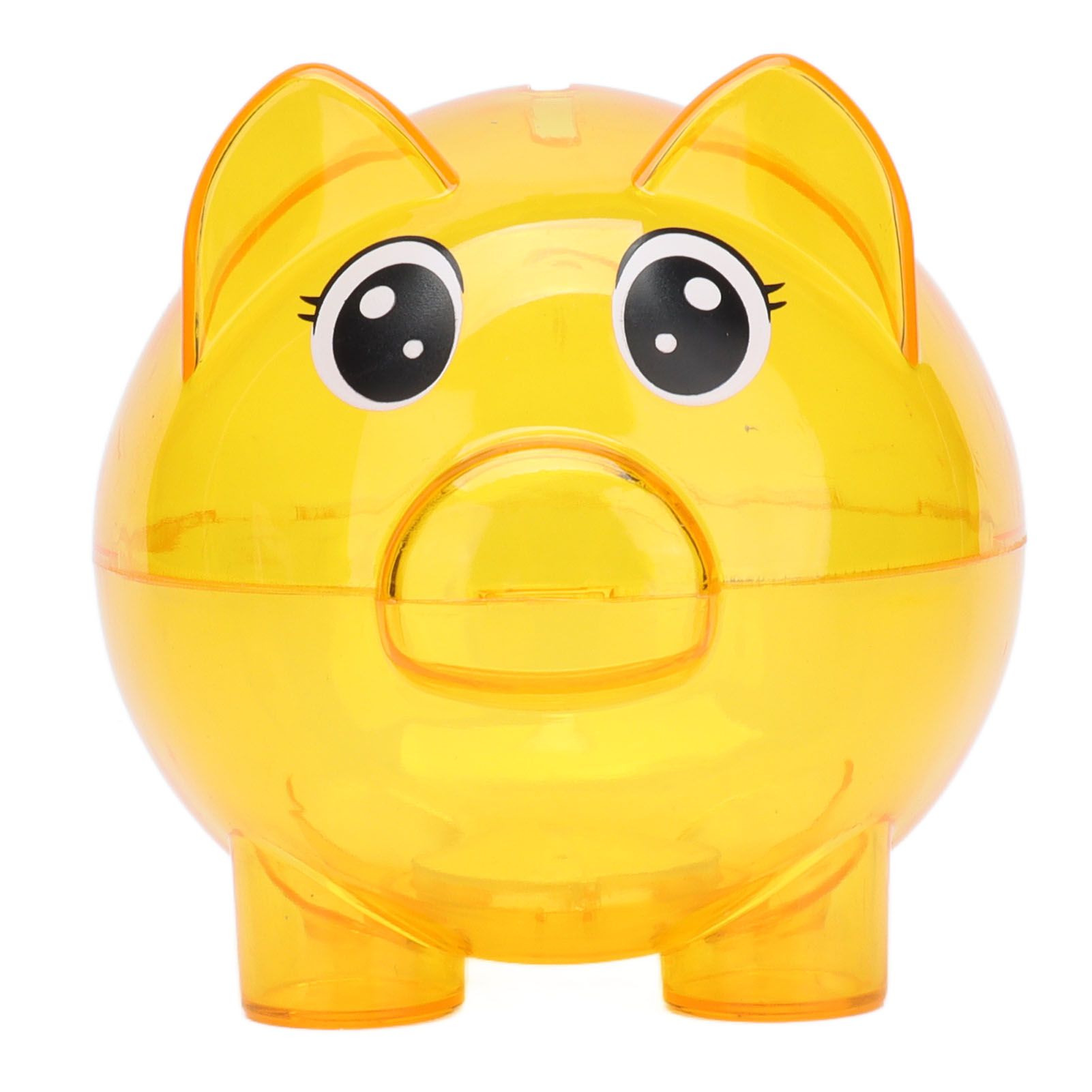 Transparent Plastic Money Saving Box Break Resistance Pig Shaped Piggy Bank for ChildrenL - view 8