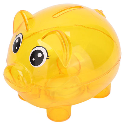 Transparent Plastic Money Saving Box Break Resistance Pig Shaped Piggy Bank for ChildrenL - view 10
