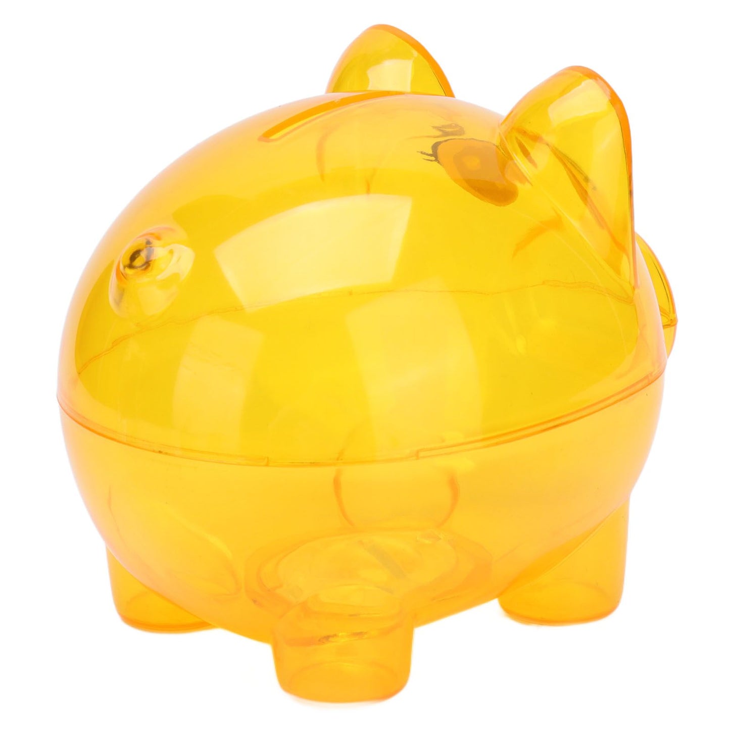 Transparent Plastic Money Saving Box Break Resistance Pig Shaped Piggy Bank for ChildrenS - view 6