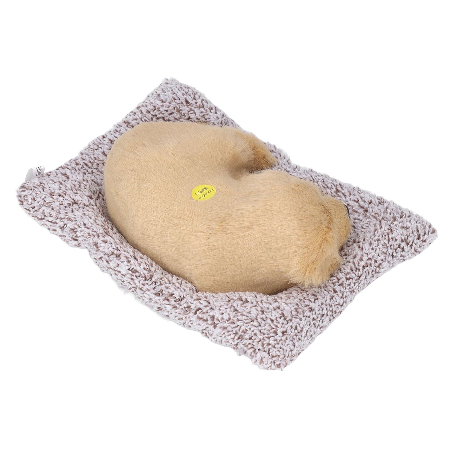 Simulation Dog with Sound Lovely Vivid Novel Gifts Plush Plastic Material Dog Toy Car Decoration Big Dog Labrador - view 2