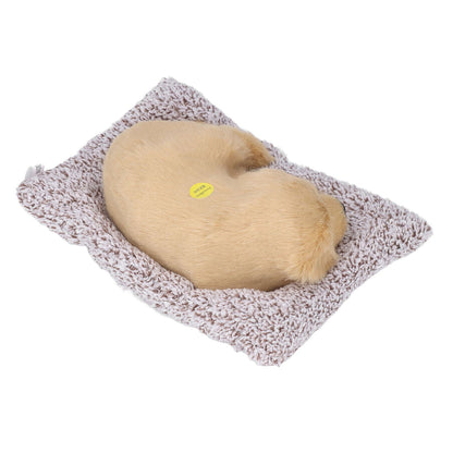 Simulation Dog with Sound Lovely Vivid Novel Gifts Plush Plastic Material Dog Toy Car Decoration Big Dog Labrador - view 2