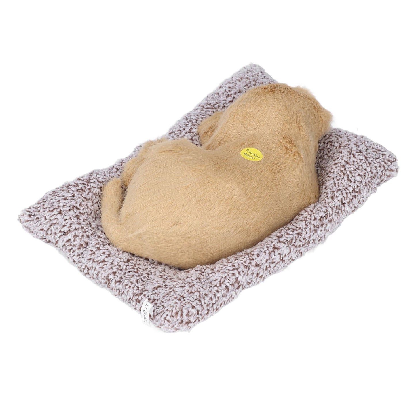 Simulation Dog with Sound Lovely Vivid Novel Gifts Plush Plastic Material Dog Toy Car Decoration Big Dog Labrador - view 4