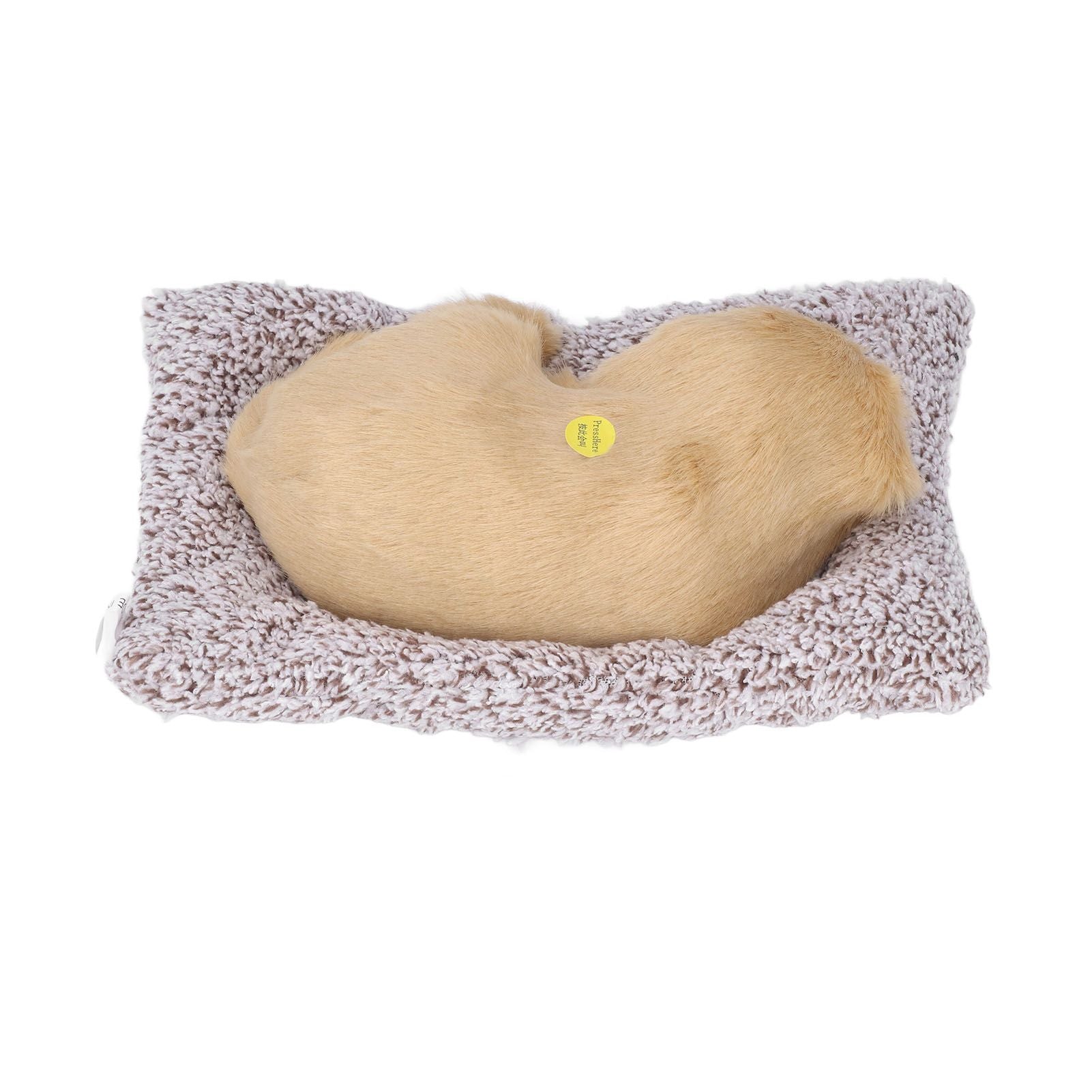 Simulation Dog with Sound Lovely Vivid Novel Gifts Plush Plastic Material Dog Toy Car Decoration Big Dog Labrador - view 6