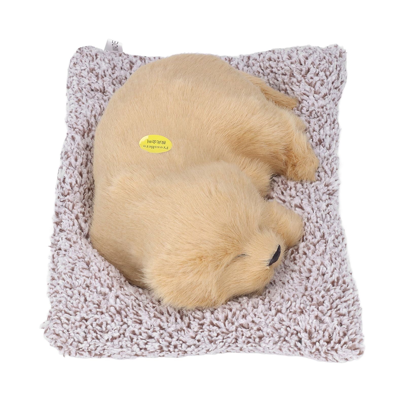 Simulation Dog with Sound Lovely Vivid Novel Gifts Plush Plastic Material Dog Toy Car Decoration Big Dog Labrador - view 9