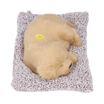Simulation Dog with Sound Lovely Vivid Novel Gifts Plush Plastic Material Dog Toy Car Decoration Big Dog Labrador - view 9