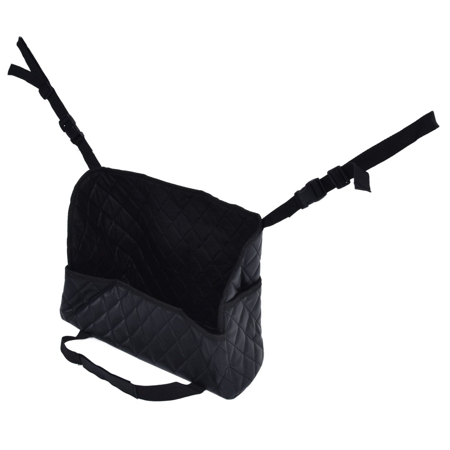 Rhombus Hanging Car Net Pocket Large Capacity Car Storage Bag Seat Bag Net Bag for Home Car - view 2