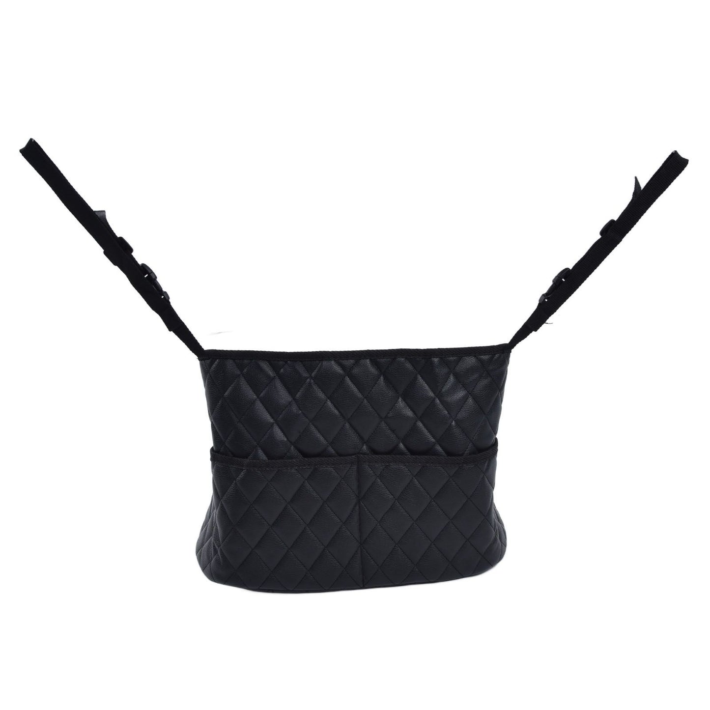 Rhombus Hanging Car Net Pocket Large Capacity Car Storage Bag Seat Bag Net Bag for Home Car - view 4