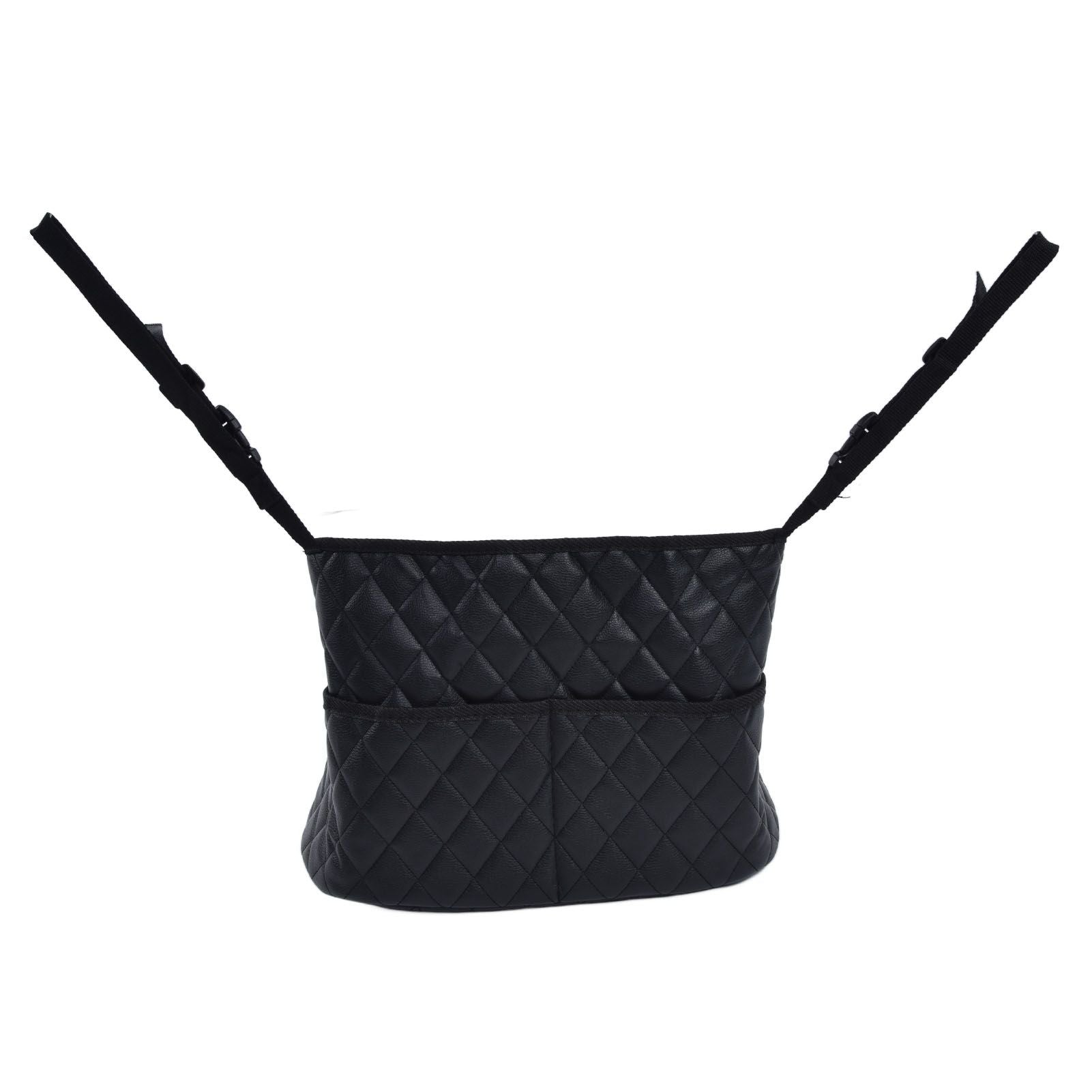 Rhombus Hanging Car Net Pocket Large Capacity Car Storage Bag Seat Bag Net Bag for Home Car - view 4