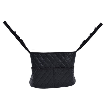 Rhombus Hanging Car Net Pocket Large Capacity Car Storage Bag Seat Bag Net Bag for Home Car - view 4